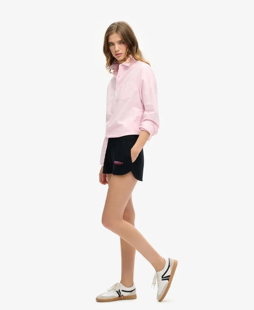 superdry Sportswear Logo Racer korte broek van katoen 4/7