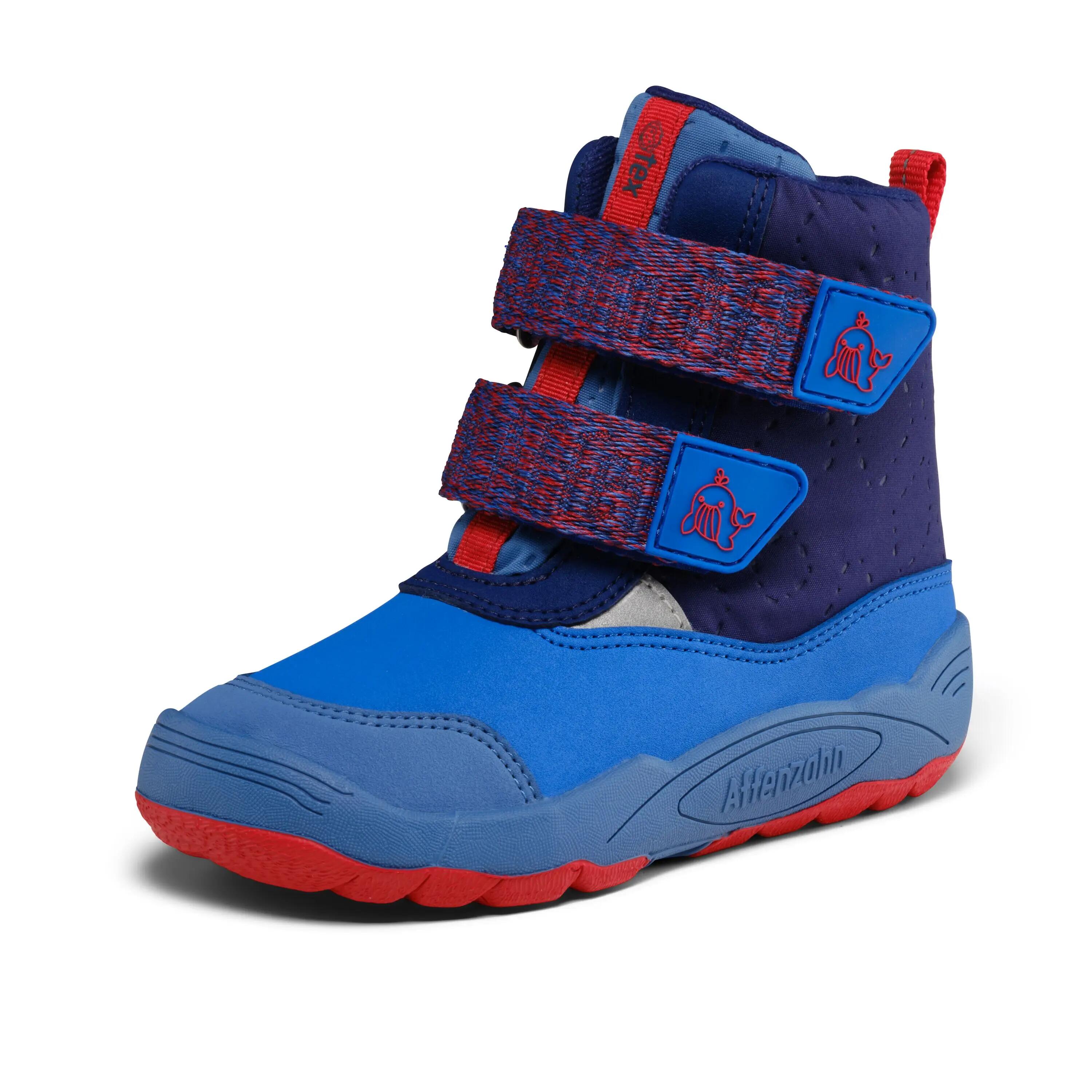 Botas - Inverno - Criança - Blizzy Whale - Veganas, quentes, impermeáveis - Azul 9/13