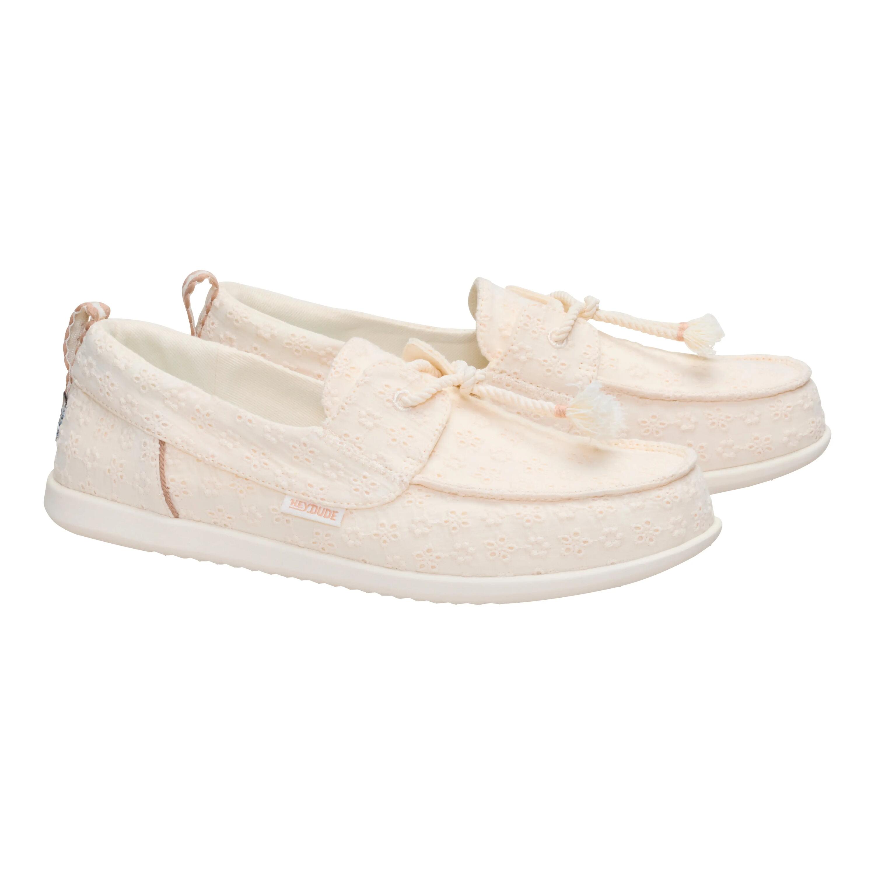 HEYDUDE Damskie Mokasyny Harbor Breeze Lo Eyelet 5/6