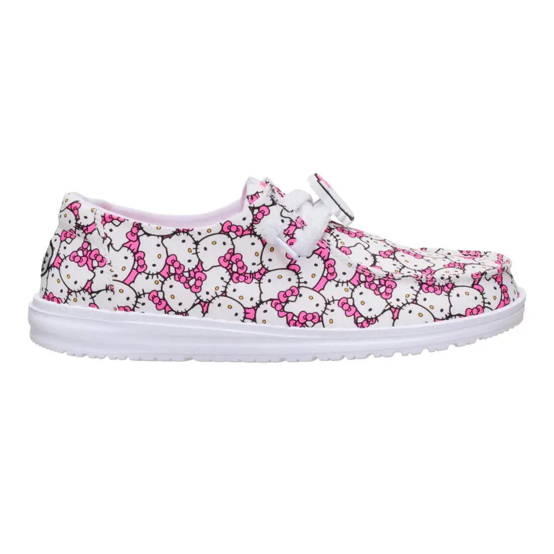 HeyDude Damskie Mokasyny Wendy Hello Kitty Takeover 4/6