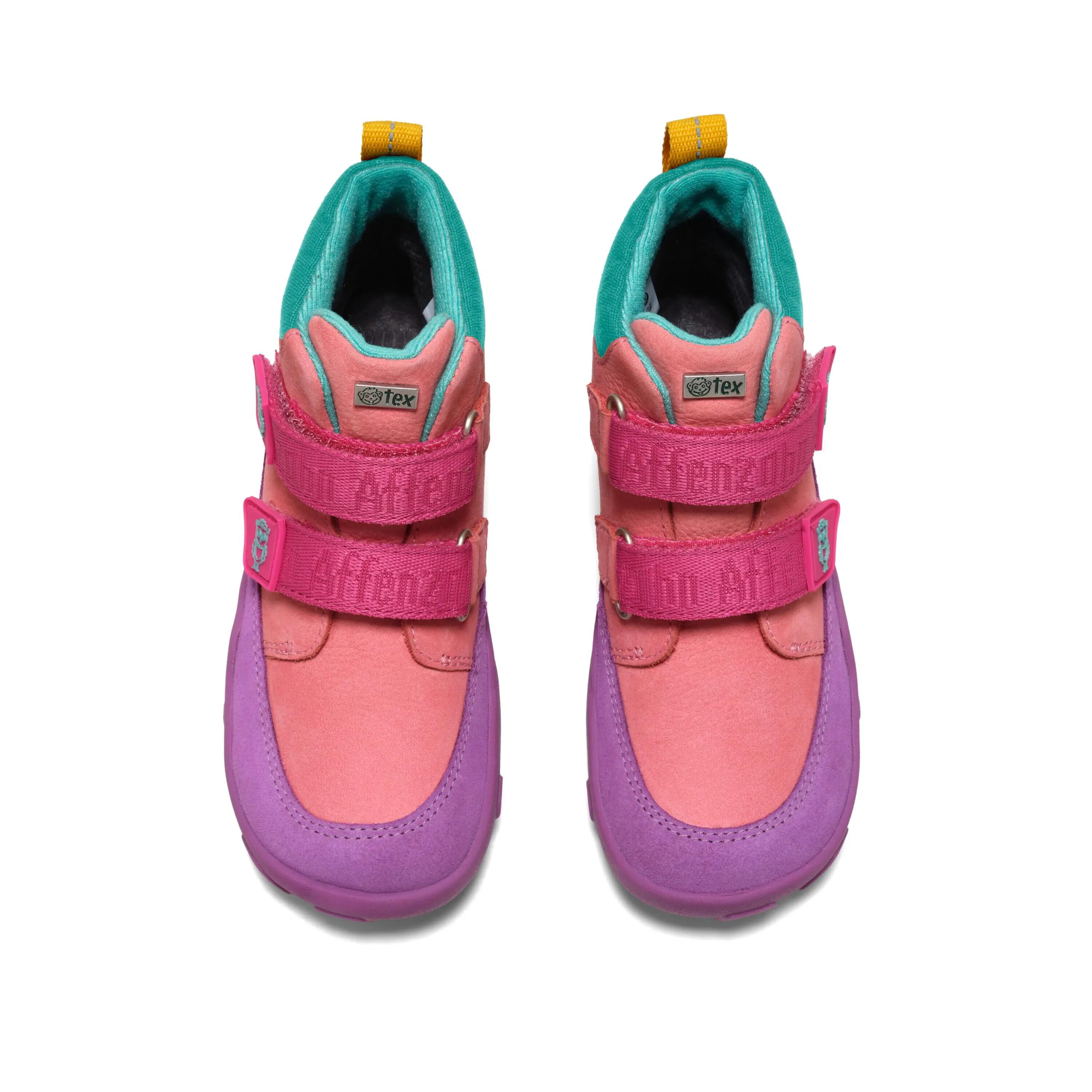Chaussures - promenade - enfants - friendy owl - rose 5/8