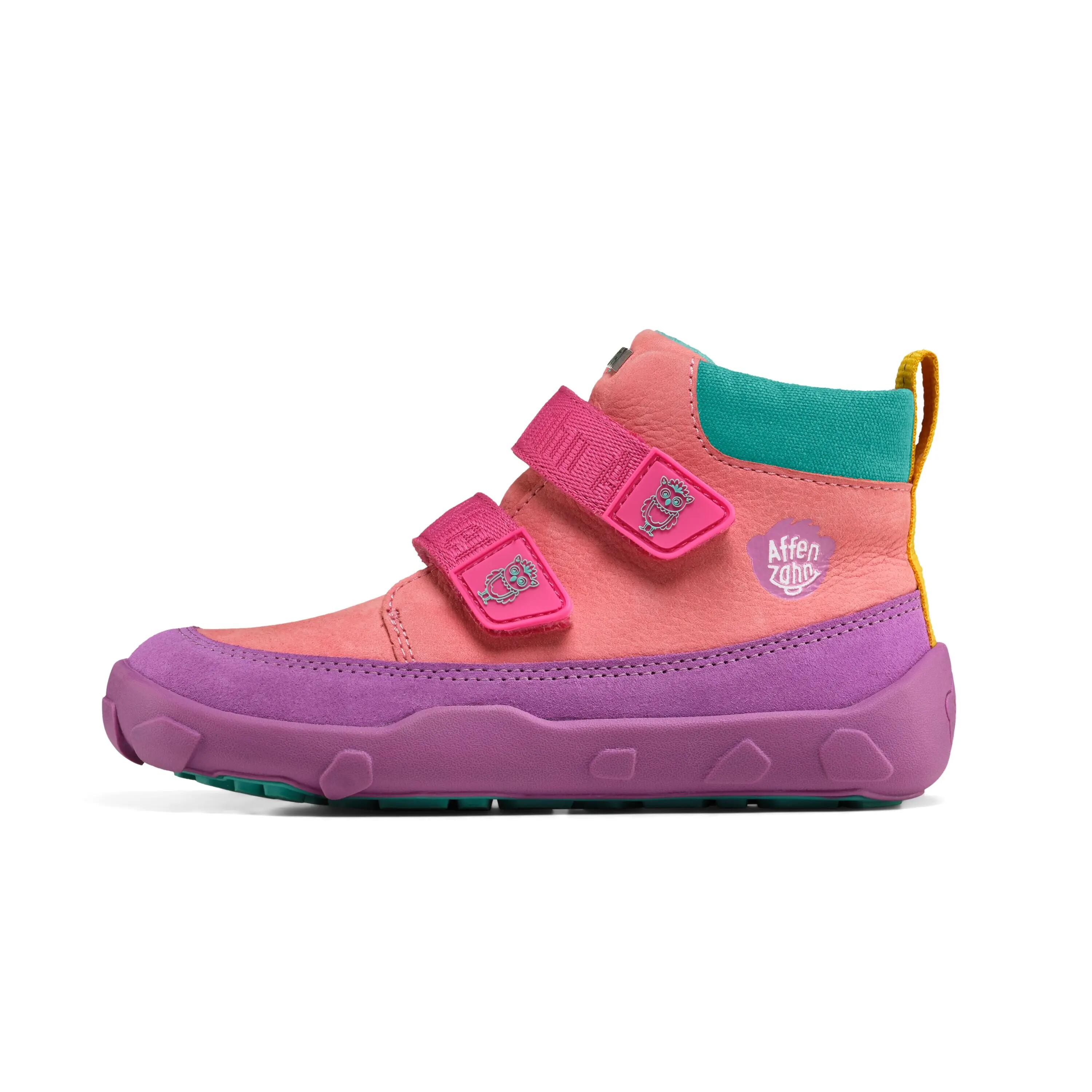 Chaussures - promenade - enfants - friendy owl - rose 4/8