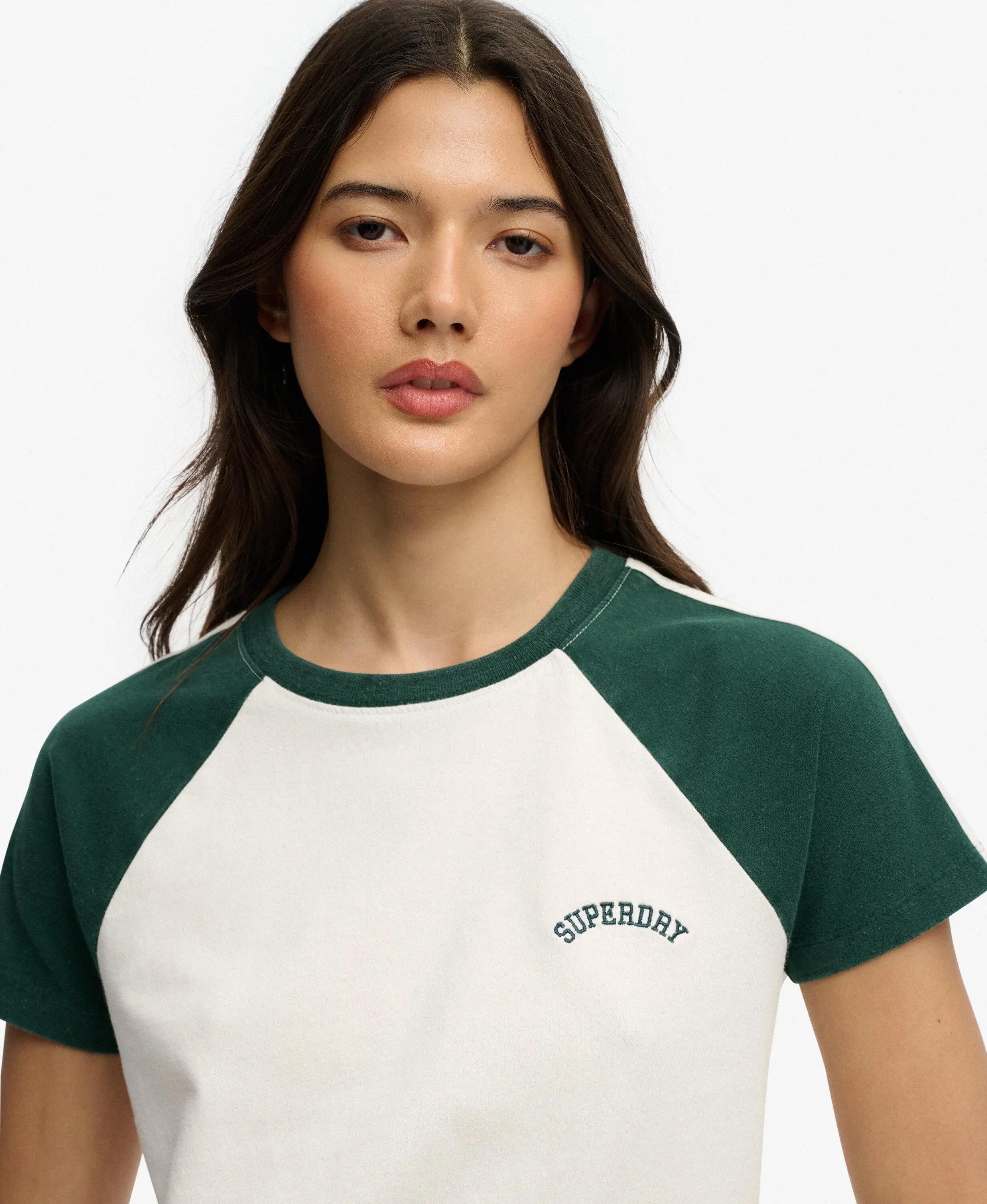 superdry T-shirt Essential Logo Retro slim en coton bio 4/5