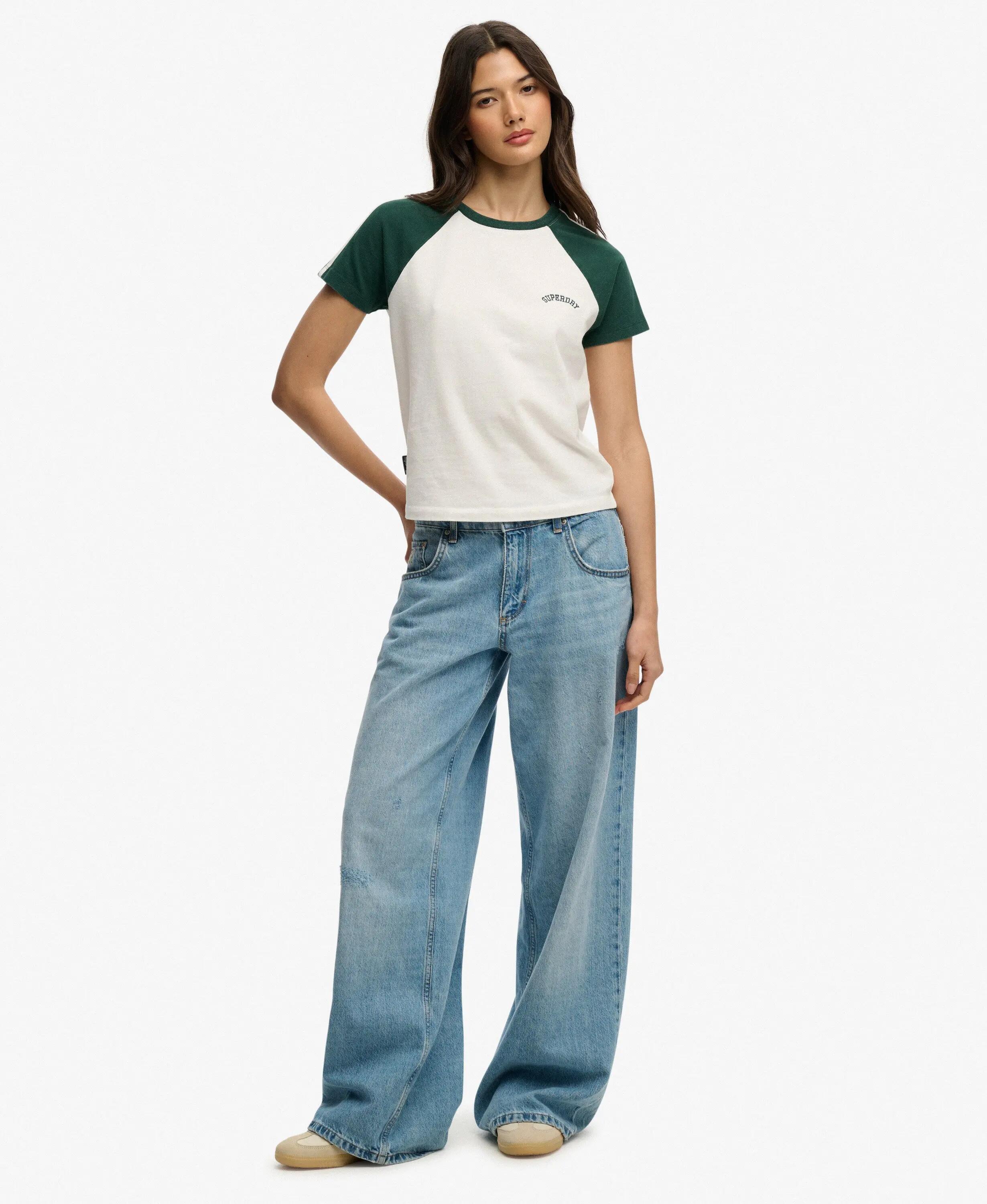 superdry T-shirt Essential Logo Retro slim en coton bio 3/5