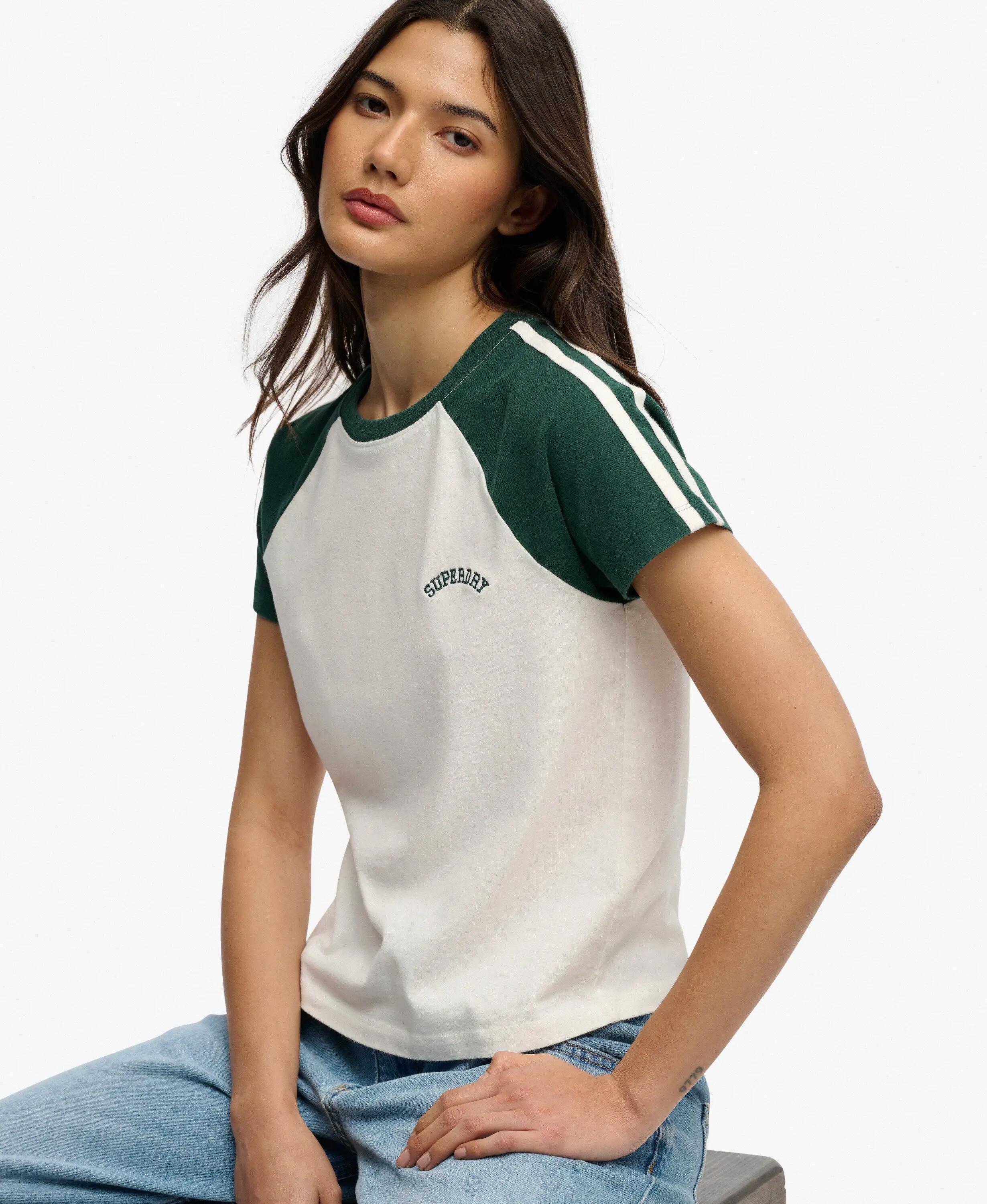 superdry T-shirt Essential Logo Retro slim en coton bio 2/5