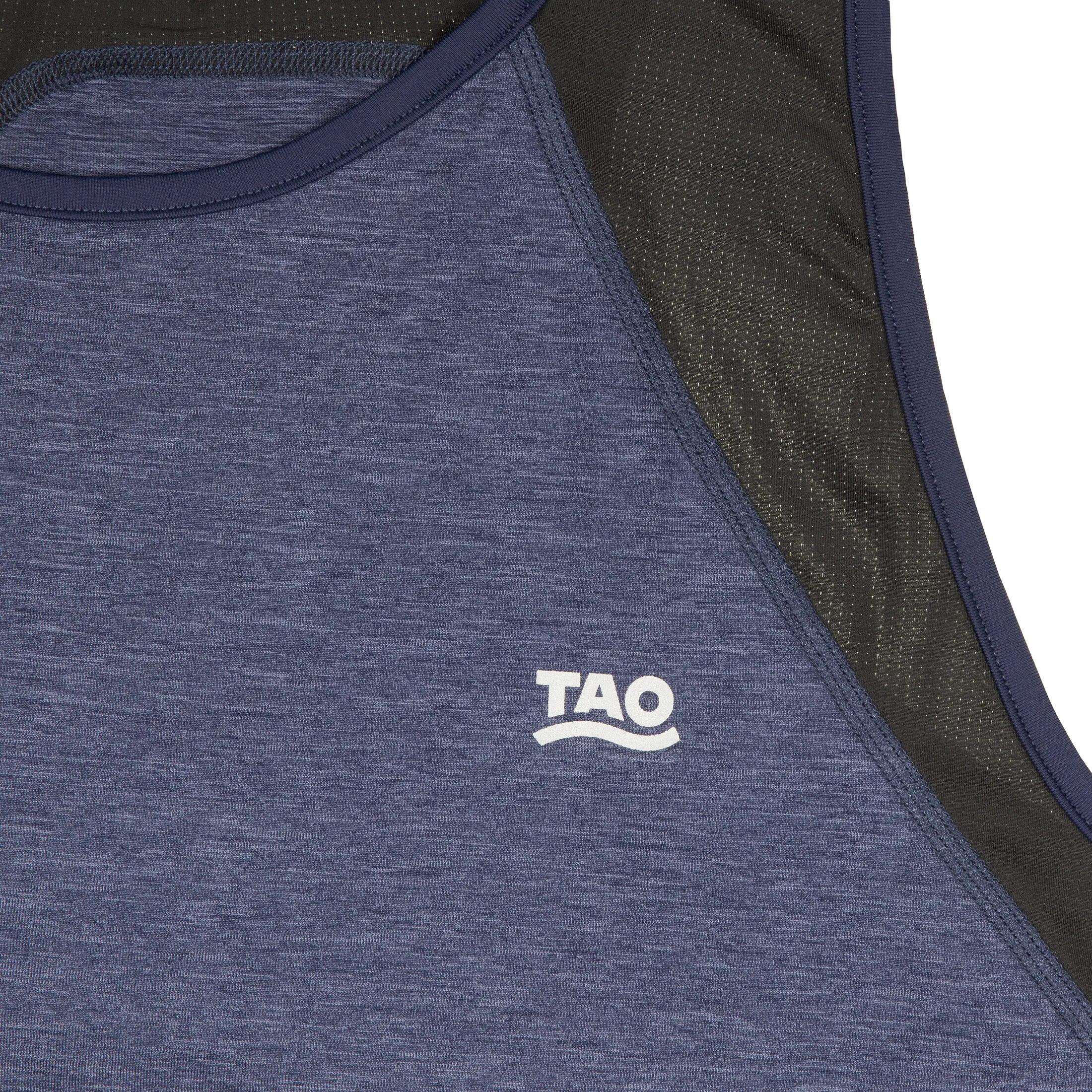 Herren RACER atmungsaktives Tank Top mit Strech 3/7