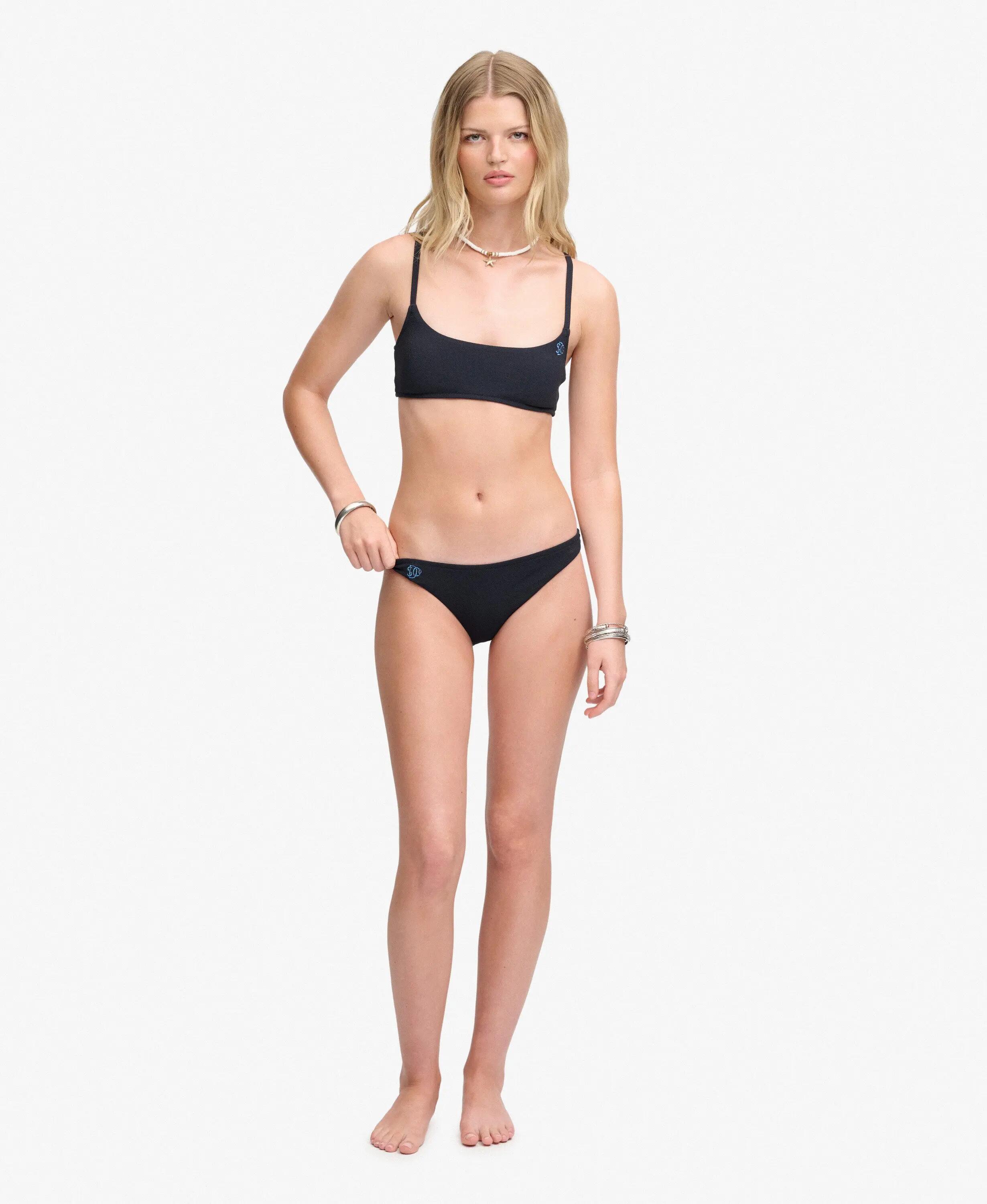 superdry SD&Co Classic Bikini Bottoms - Slip bikini a vita bassa, Eclipse Navy 3/7