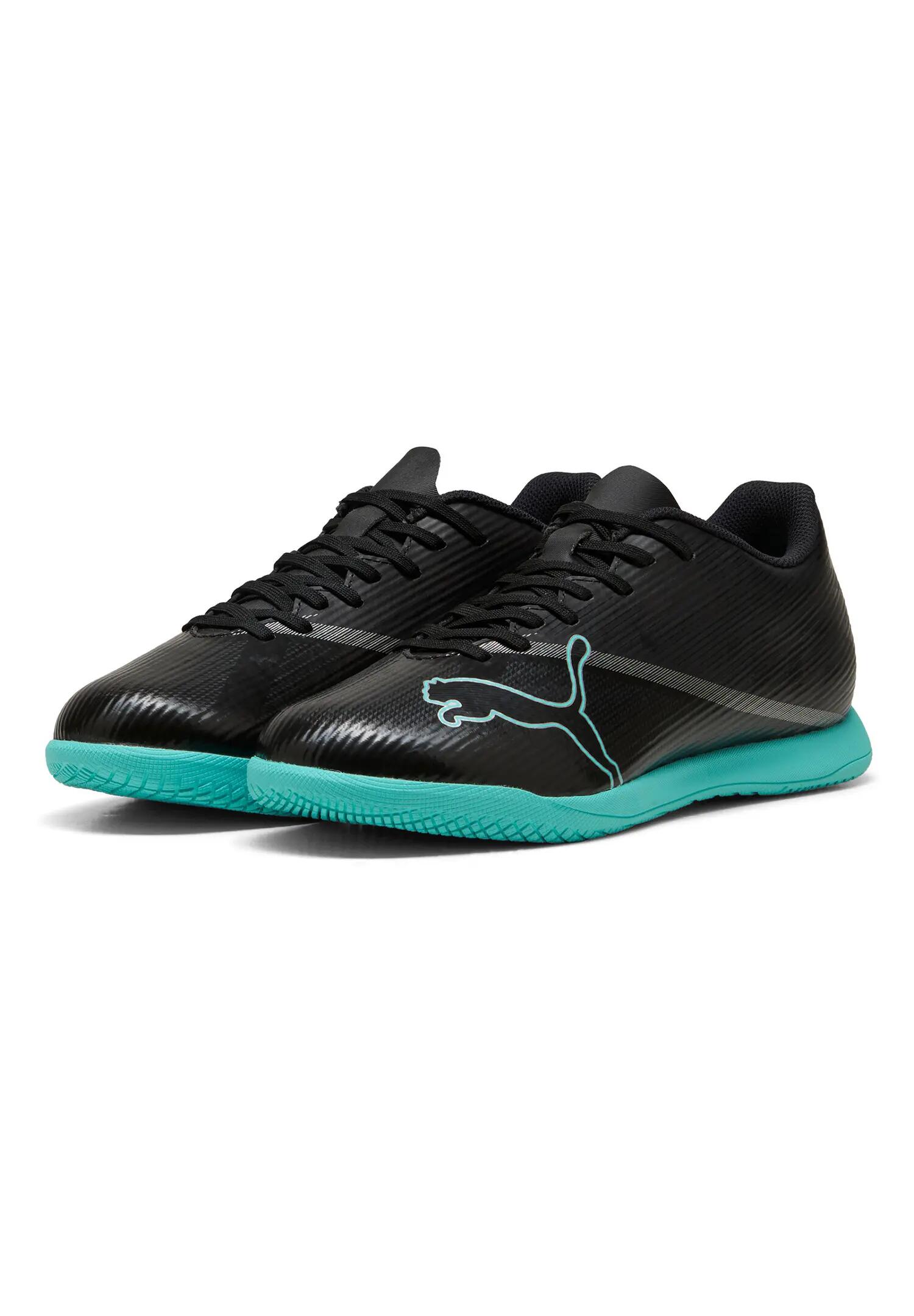 Puma Herren ULTRA 7 PLAY IT Hallenfußballschuhe Puma Black Intense Mint 1/6