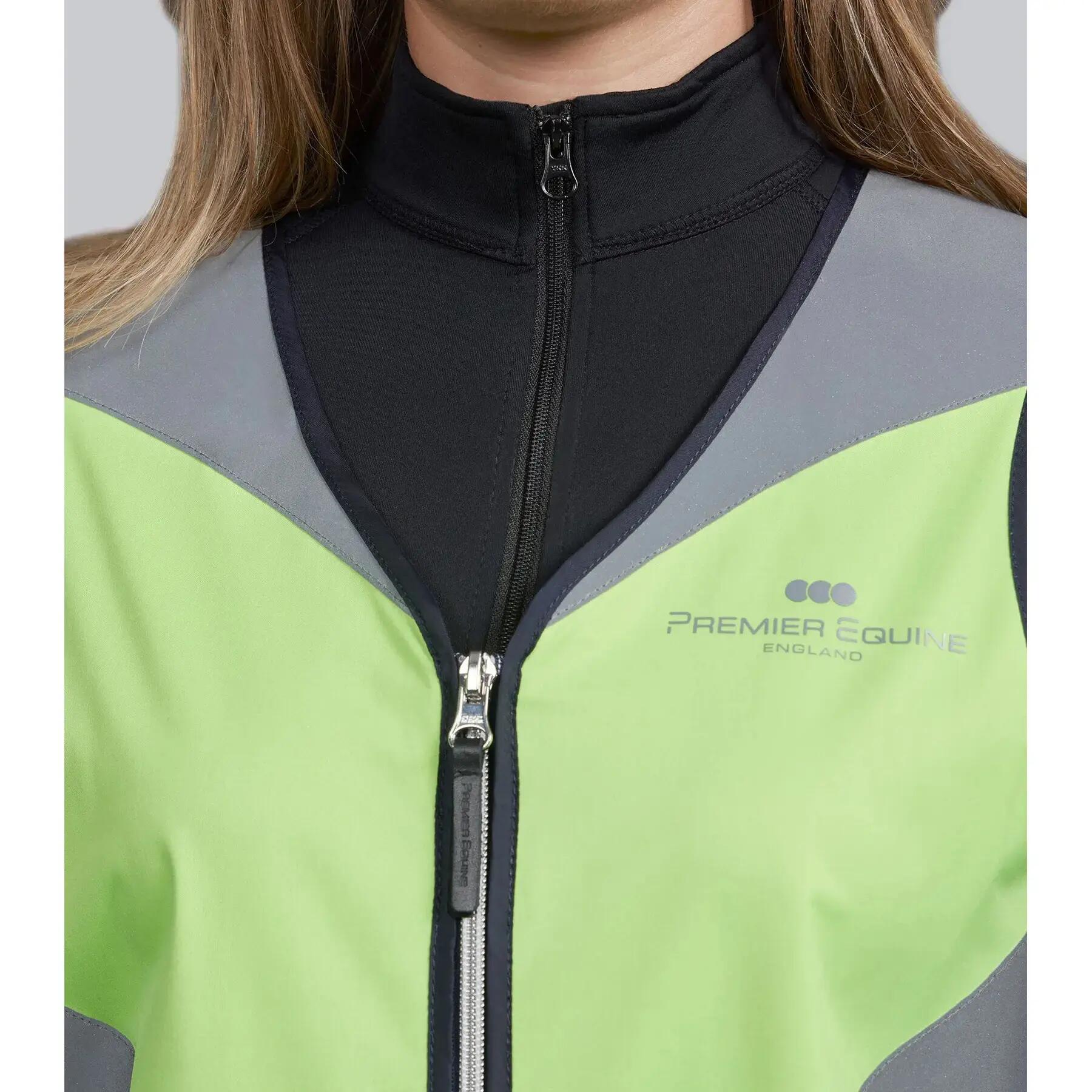 Gilet équitation réfléchissant sans manches femme Premier Equine 3/6