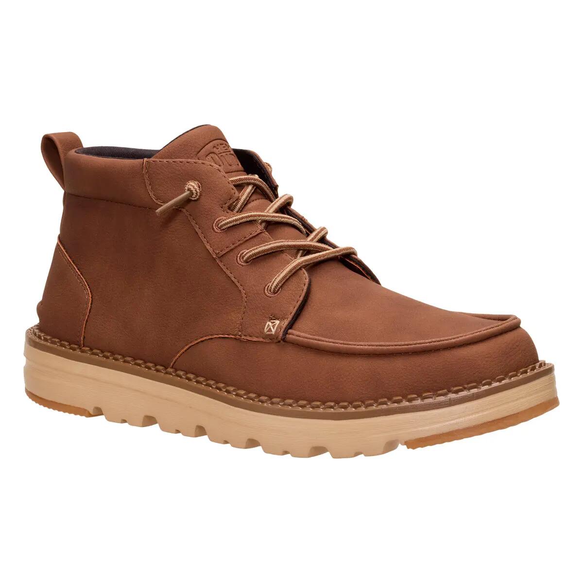 Botas - Hombre - Ligeras, Easy-On - Flint Classic - Marrón 5/5