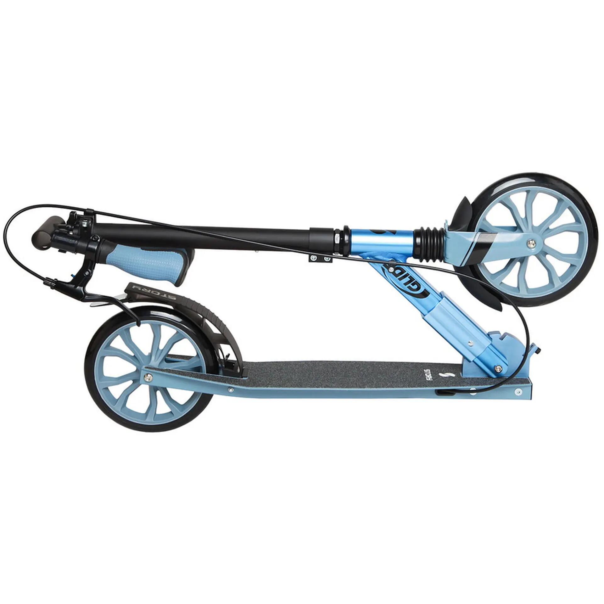 City-Scooter GlideX Elite Foldable Commuter, blu 2/3