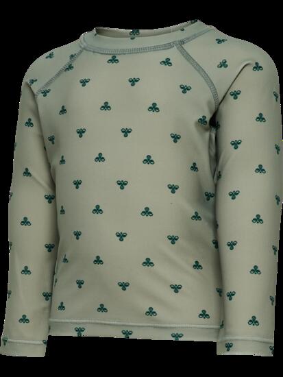 hummel hmlMINI BEE AOP SWIM T-SHIRT L/S – maillot anti-UV à manches longues