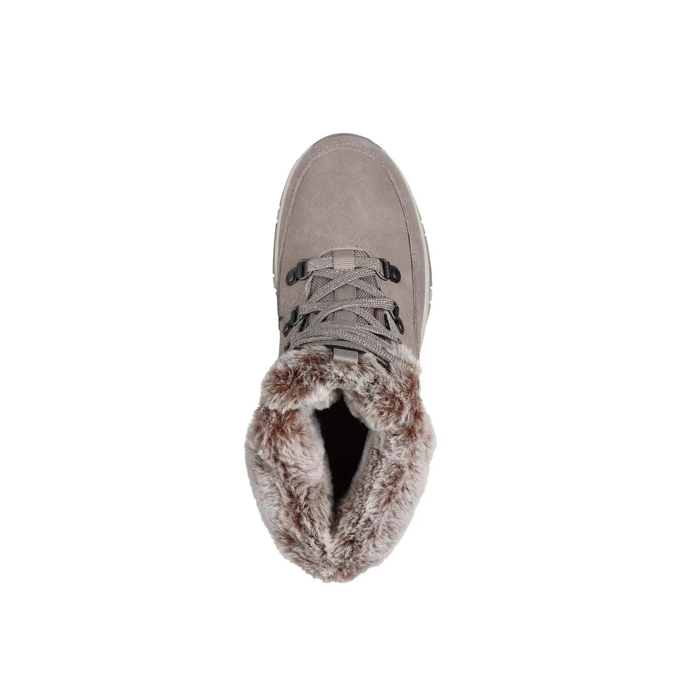 SKECHERS  TREGO SNOW WORRIES, 167882-MUSH, Female, Beige 4/7