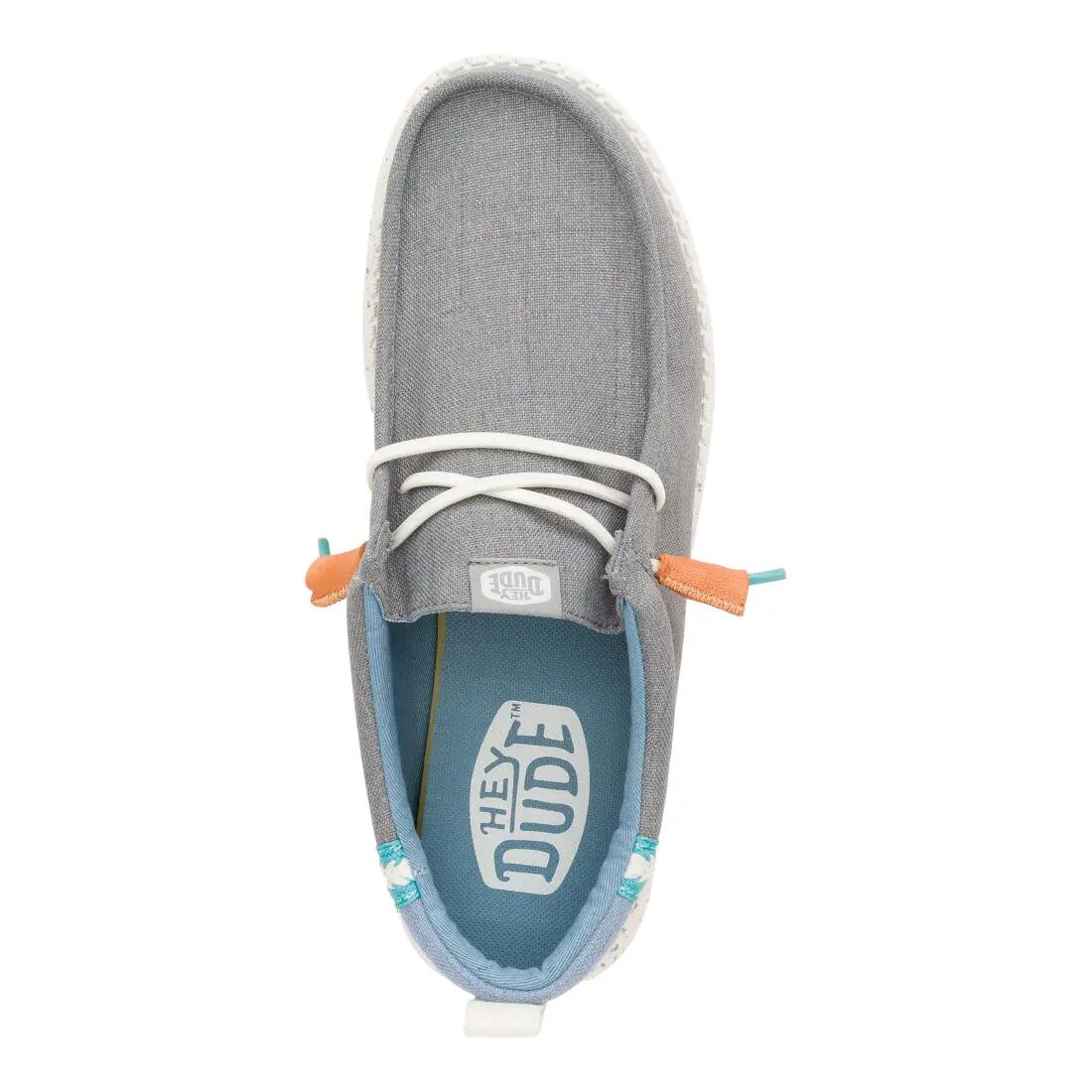 HeyDude Męskie Mokasyny Wally Summer Linen 3/6