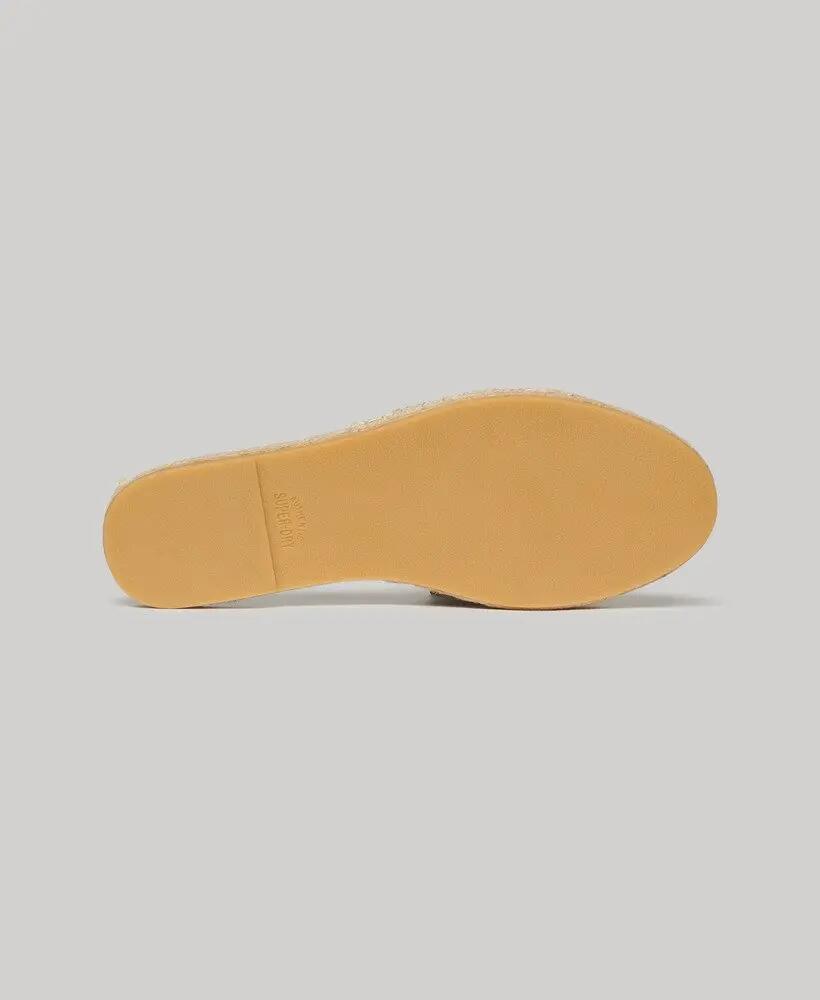 superdry Canvas Espadrille Overlay Sliders – Espadrilha-slider em lona 6/6