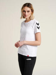 Enfiler T-Shirt Hmllegacy Mode De Vie Femme HUMMEL