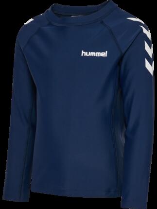 hummel hmlJR SWIM T-SHIRT L/S – tee-shirt de bain stretch à manches longues