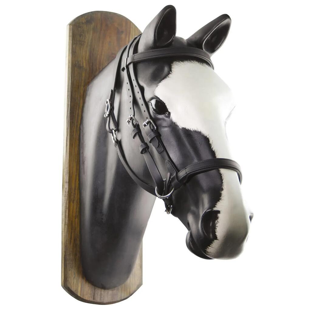 Biothane horse ball bridle with reins