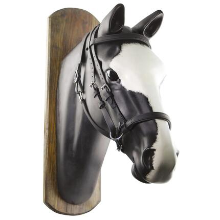 Testiera biothane pour horse ball avec rênes