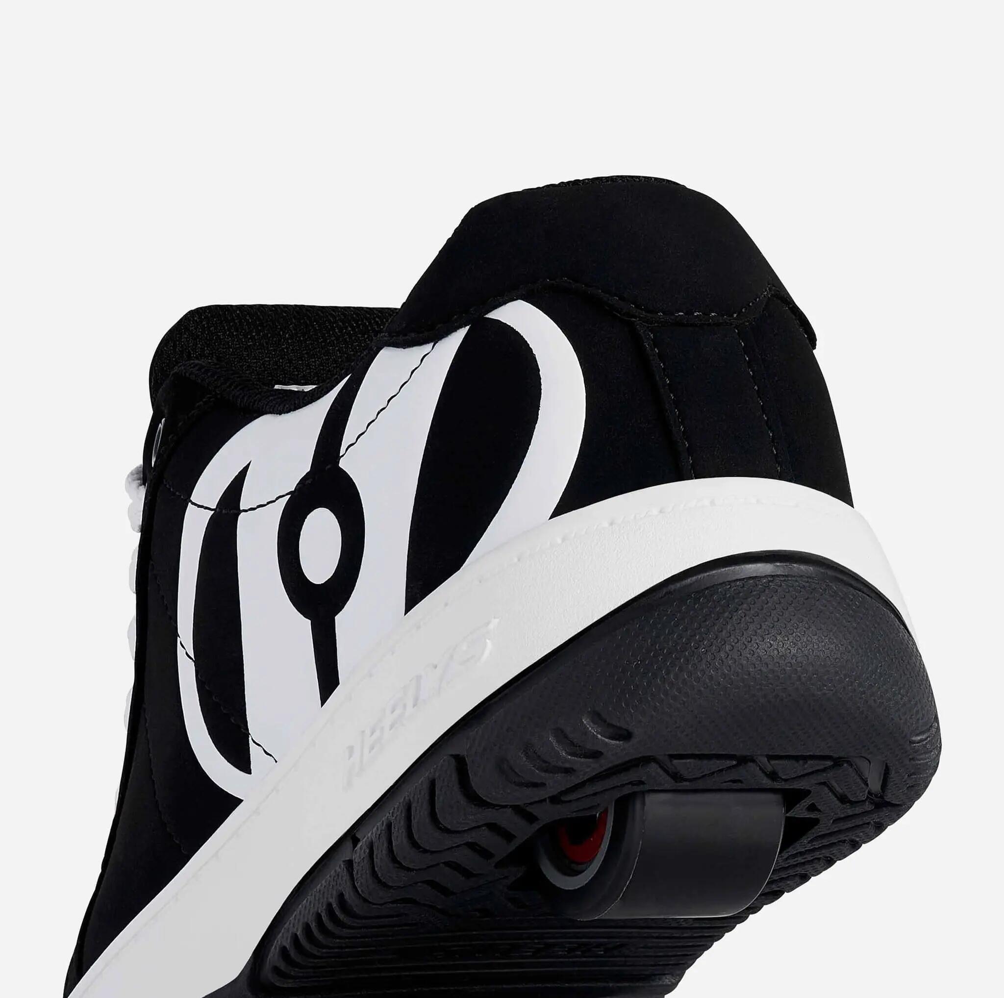 Heelys Kolect Schwarz/Weiß - bequeme Rollschuhe mit sportlichem Look 3/4