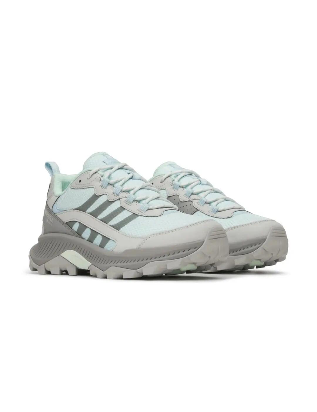 Marcha - trail - running para Mujer Merrell Speed strike 2 gtx  Azul 3/5
