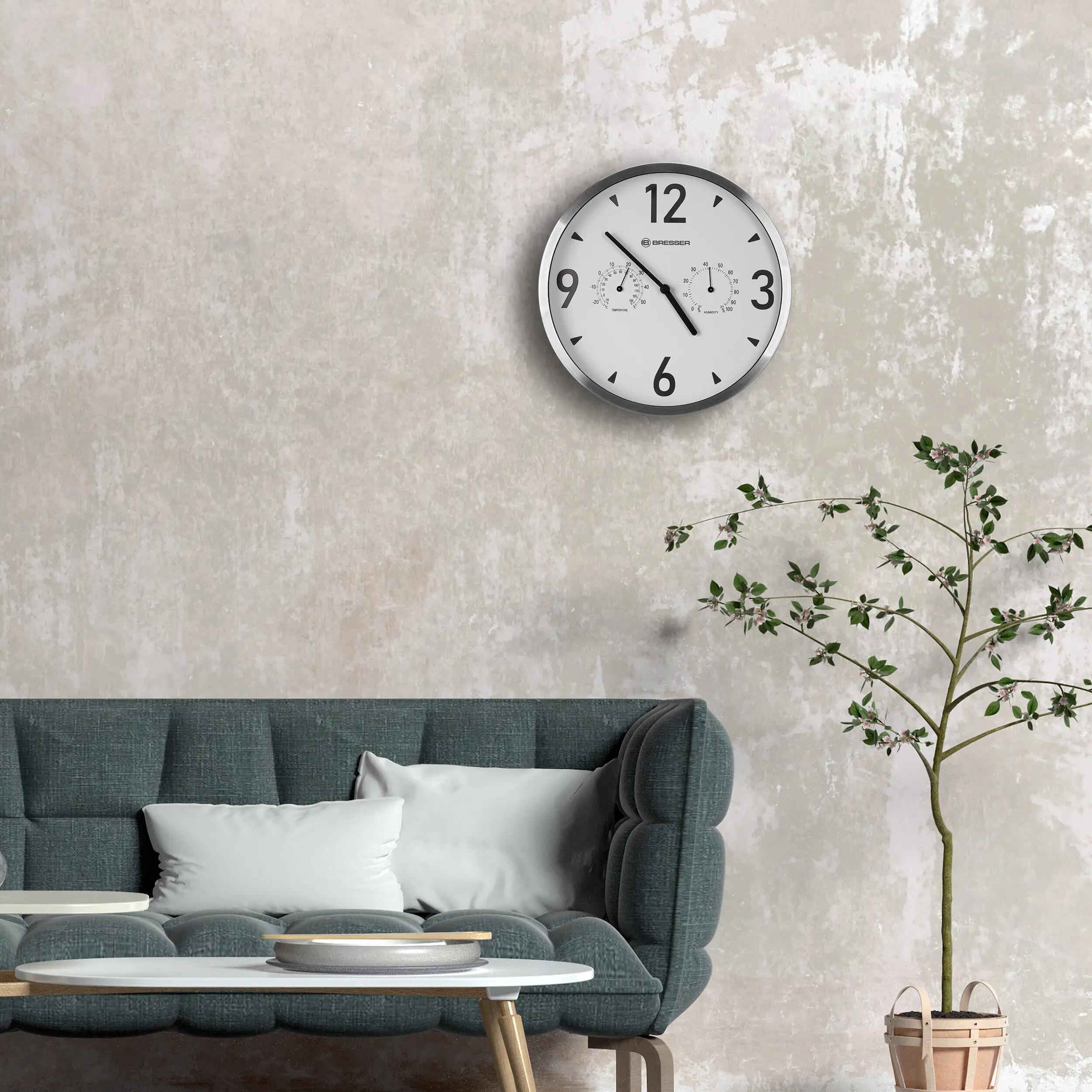 MyTime horloge murale thermo-hygro DCF 25 cm 3/5
