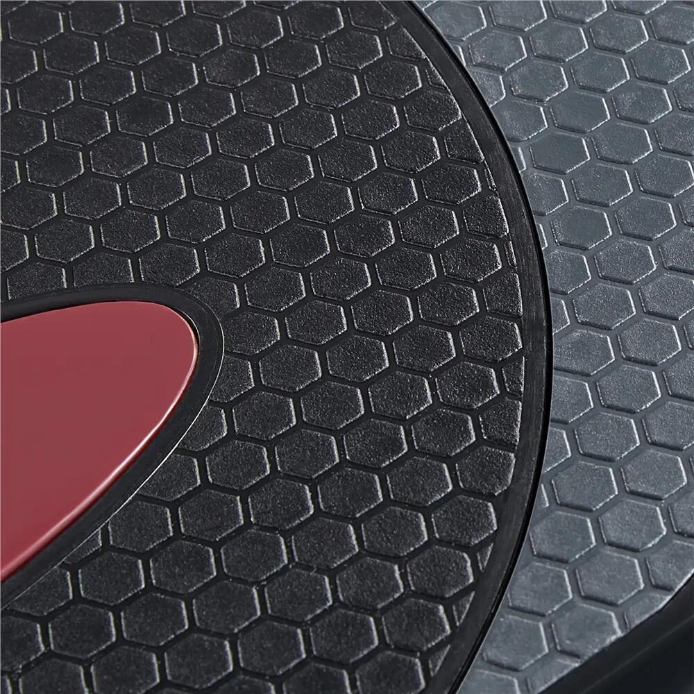 Stepper aeróbico regulable con elevadores para gimnasio en casa, gris 8/9