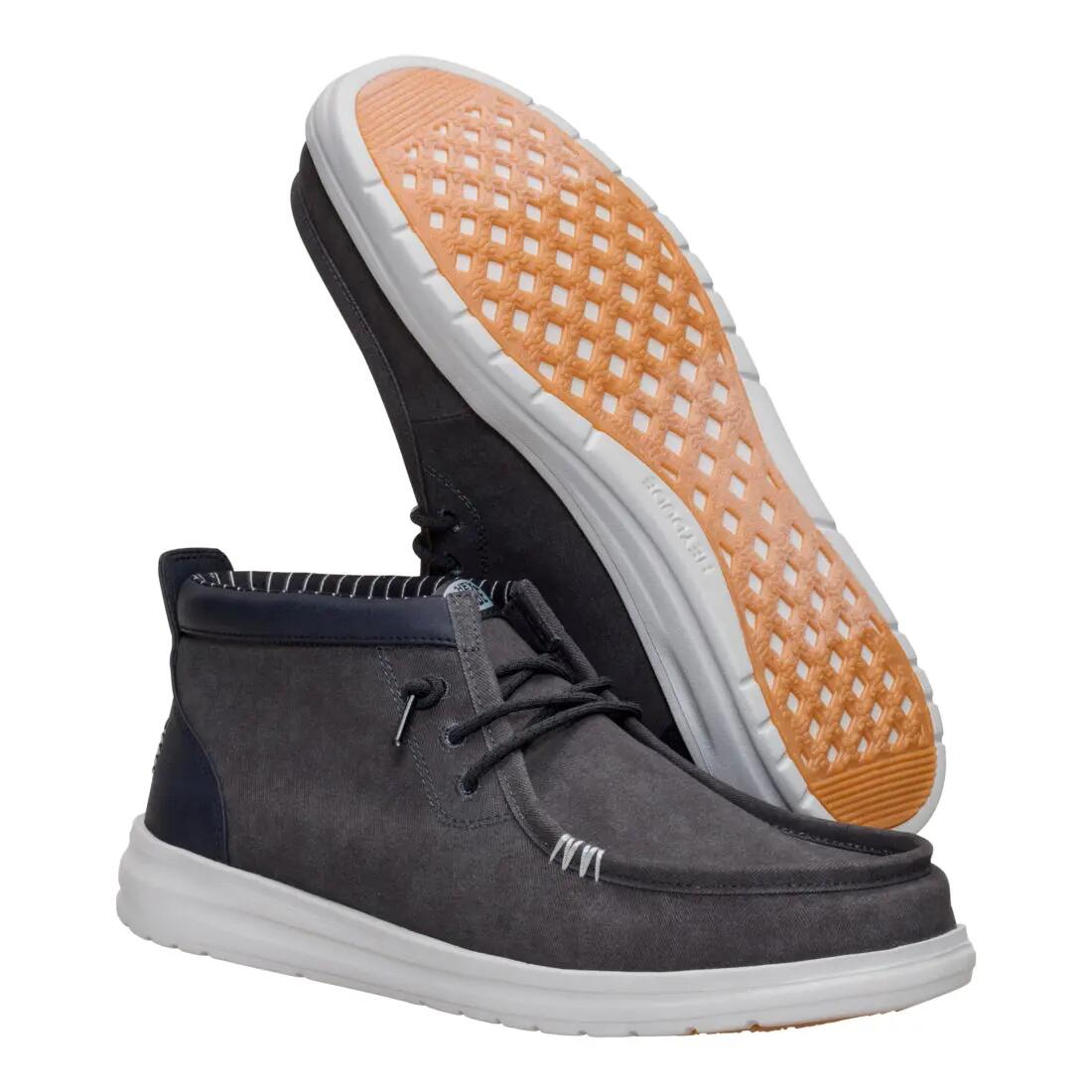 HeyDude Męskie Mokasyny Classic Wally Mid Grip R Vin 5/6