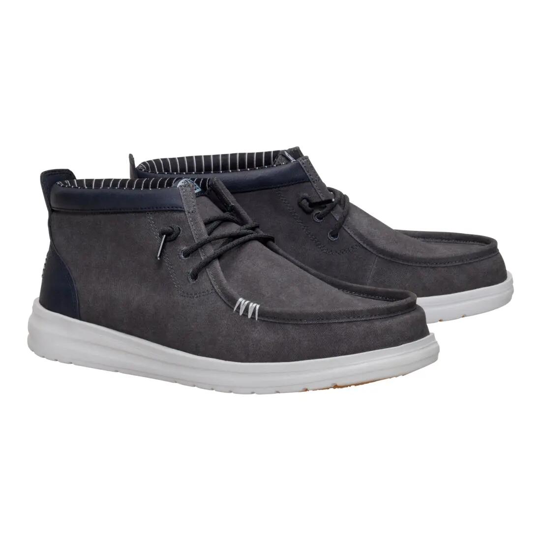 HeyDude Męskie Mokasyny Classic Wally Mid Grip R Vin 4/6