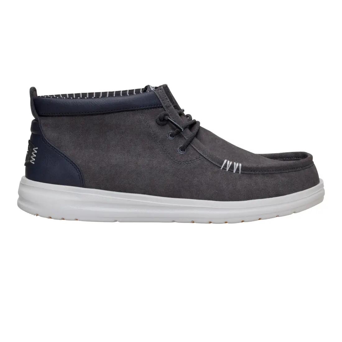 HeyDude Męskie Mokasyny Classic Wally Mid Grip R Vin 3/6
