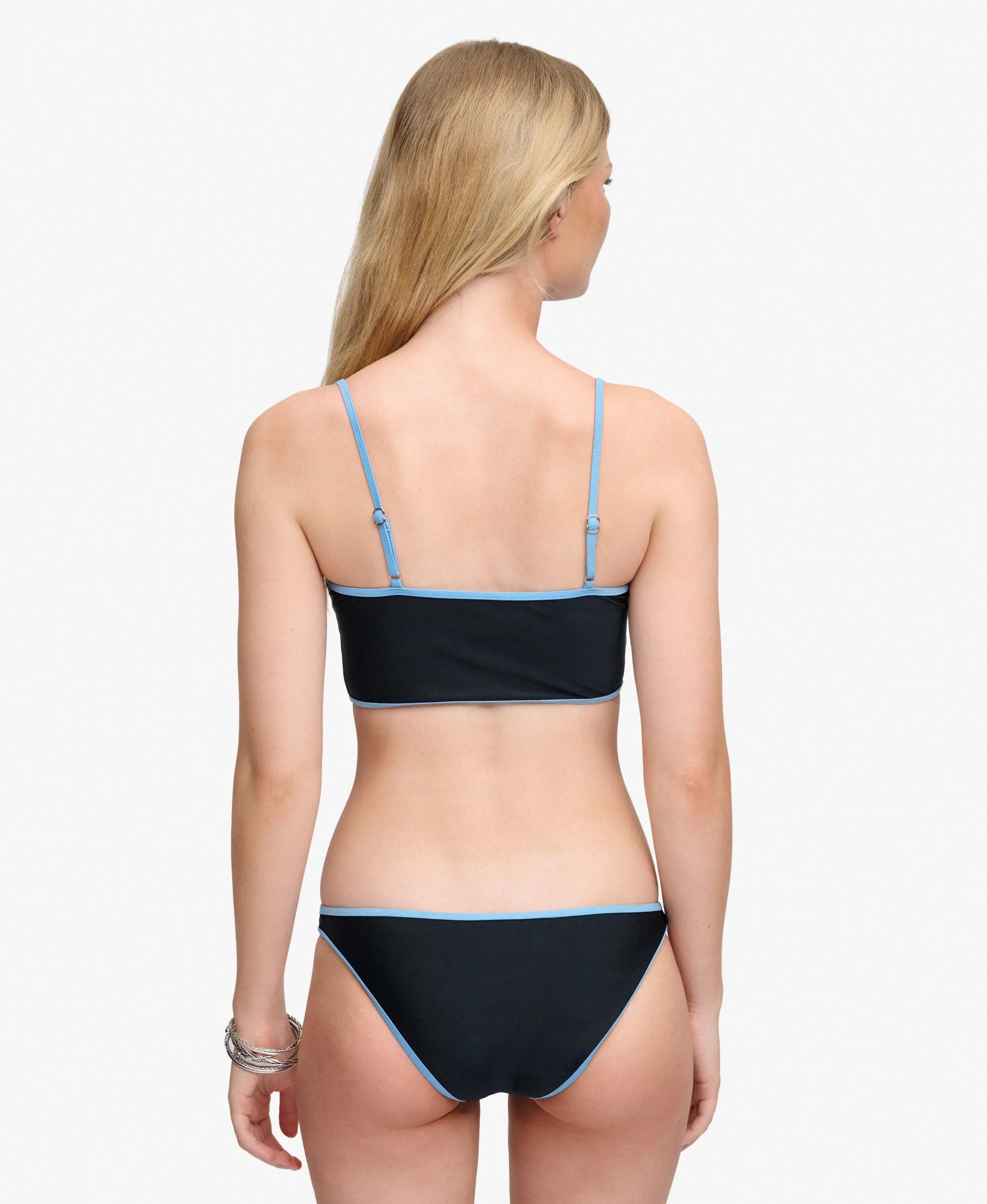 superdry Contrast Classic Bikini Bottoms – cueca bikini cintura baixa, faixa 6/7