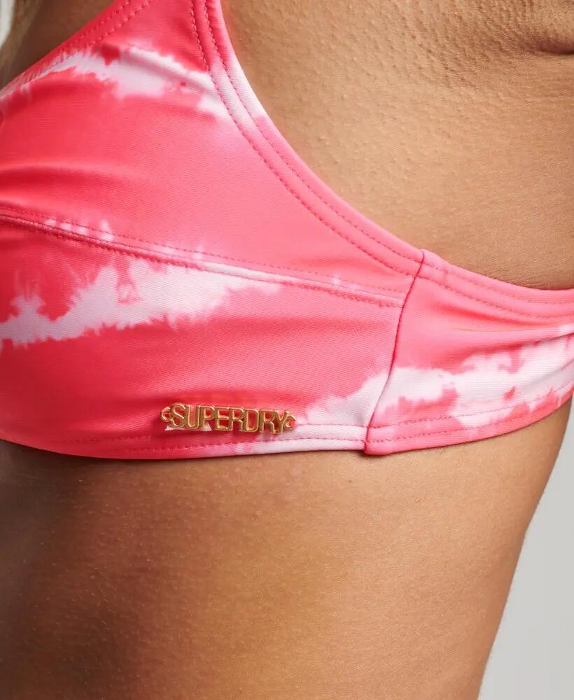 superdry Tie Dye Bikini Top – tie dye różowy 3/6