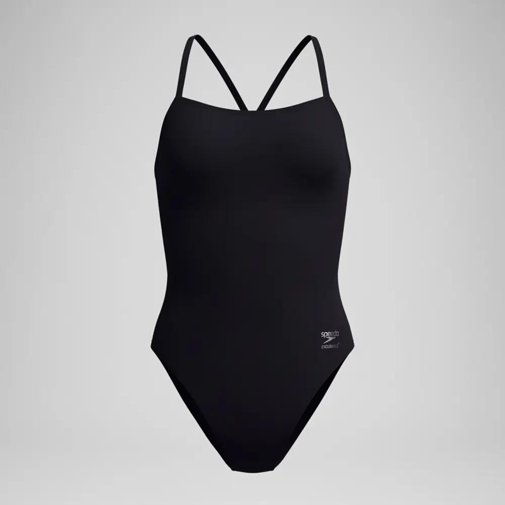 Speedo Damen-Einteiler V-Back 2.0 Uni Schwarz 6/6