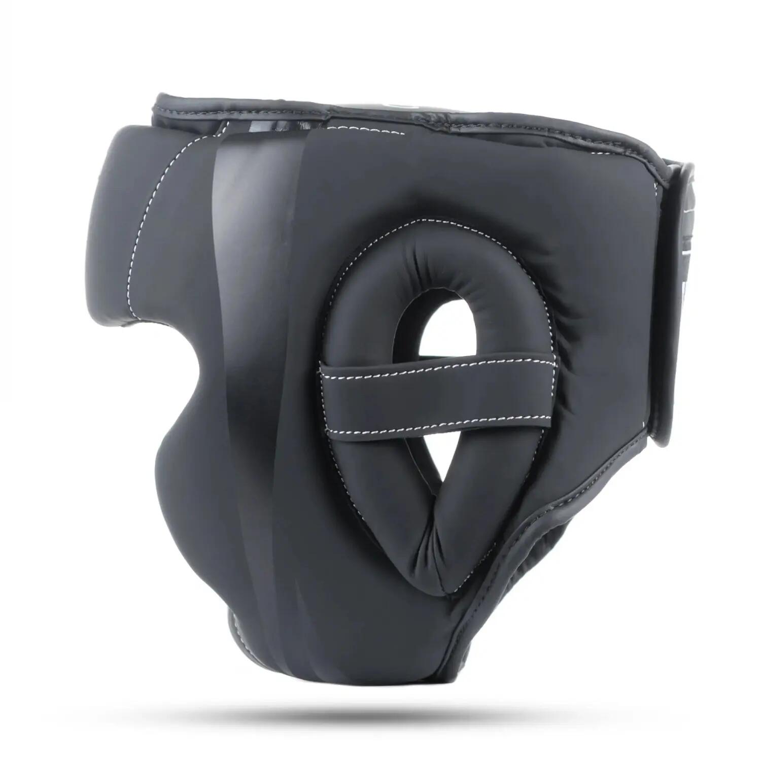 Kask bokserski sparingowy Matt Black TAVER DBX Bushido 7/7