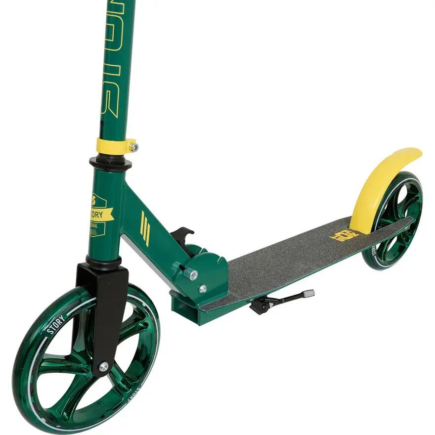 City-Scooter Lux Foldable Commuter, verde 2/3