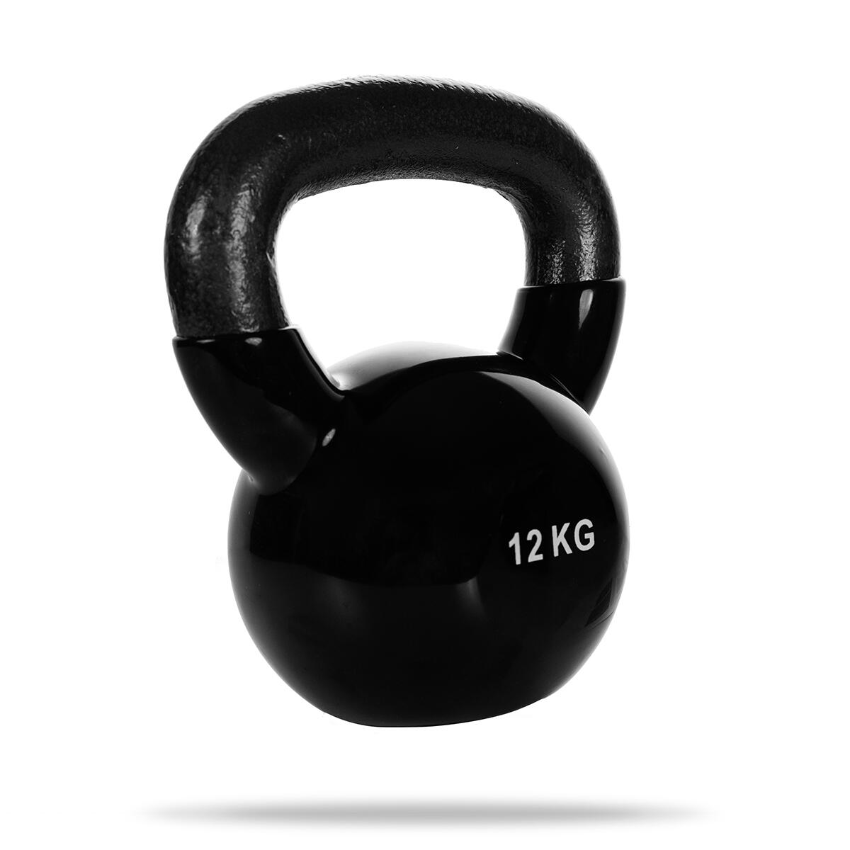 Kettlebell fitness in vinile e ferro 4-36 kg 4/6