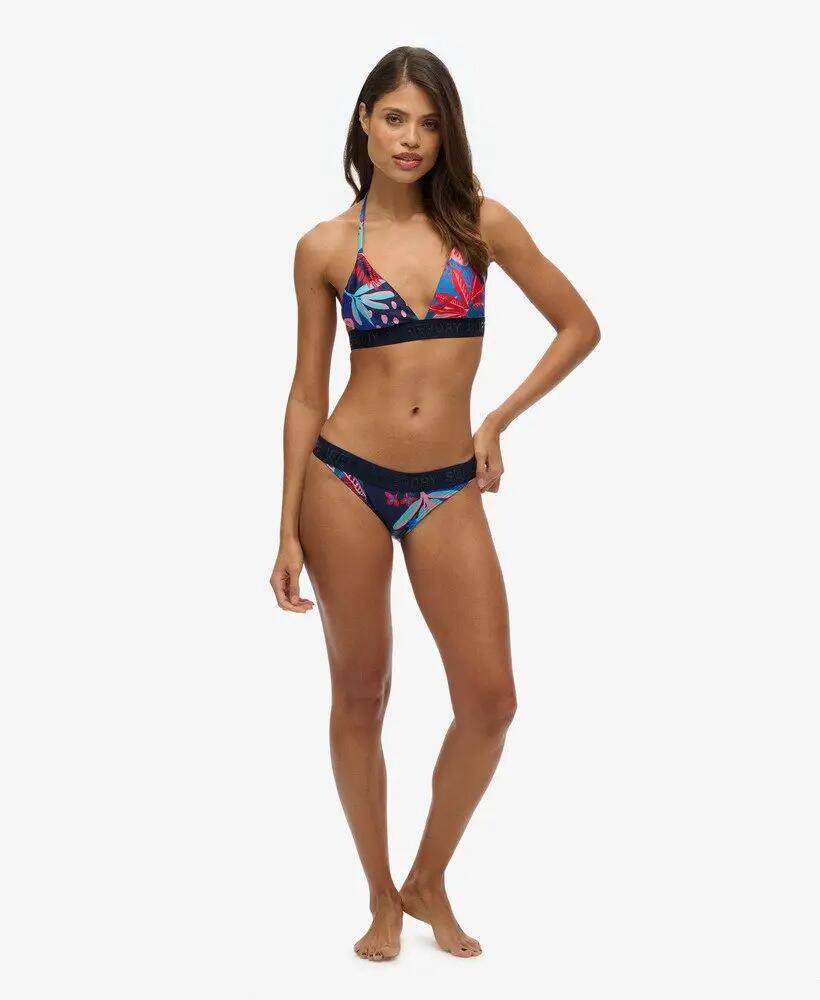 superdry Bikinibroekje Classic van Gerecycled Polyester en Elastaan – Tropical 5/7