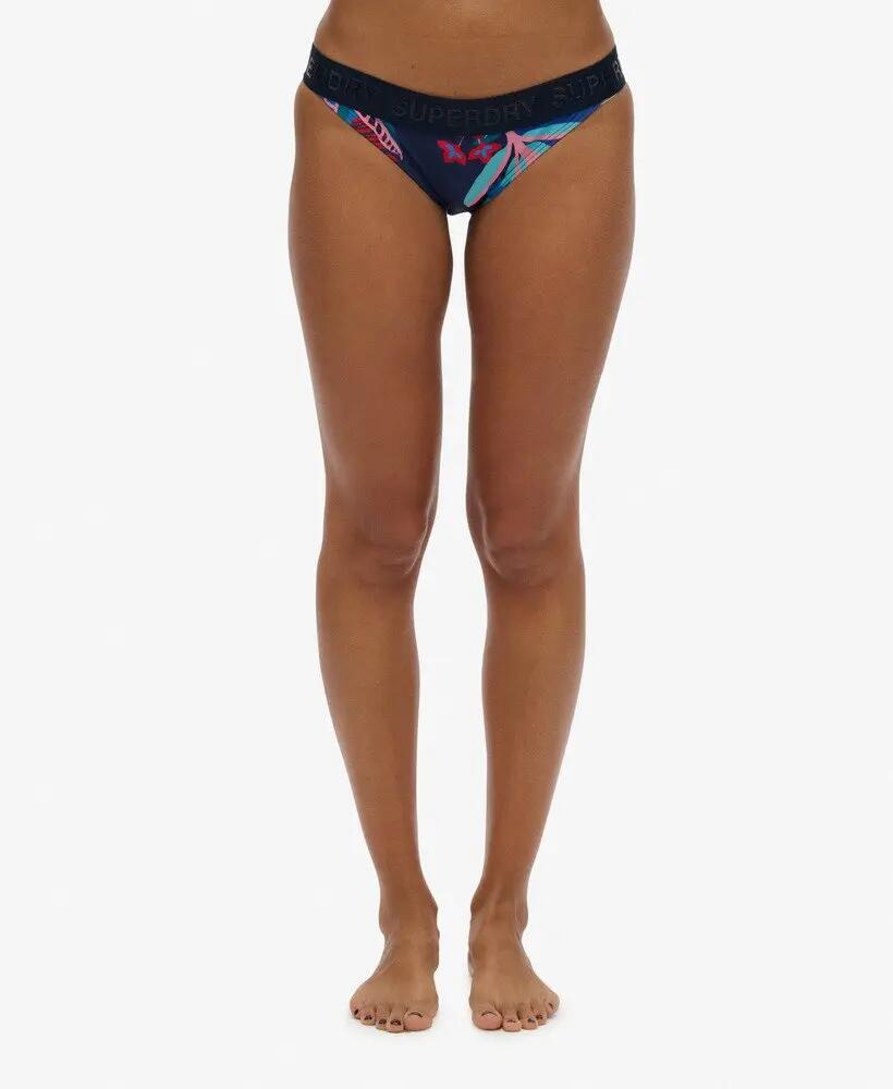 superdry Bikinibroekje Classic van Gerecycled Polyester en Elastaan – Tropical 3/7