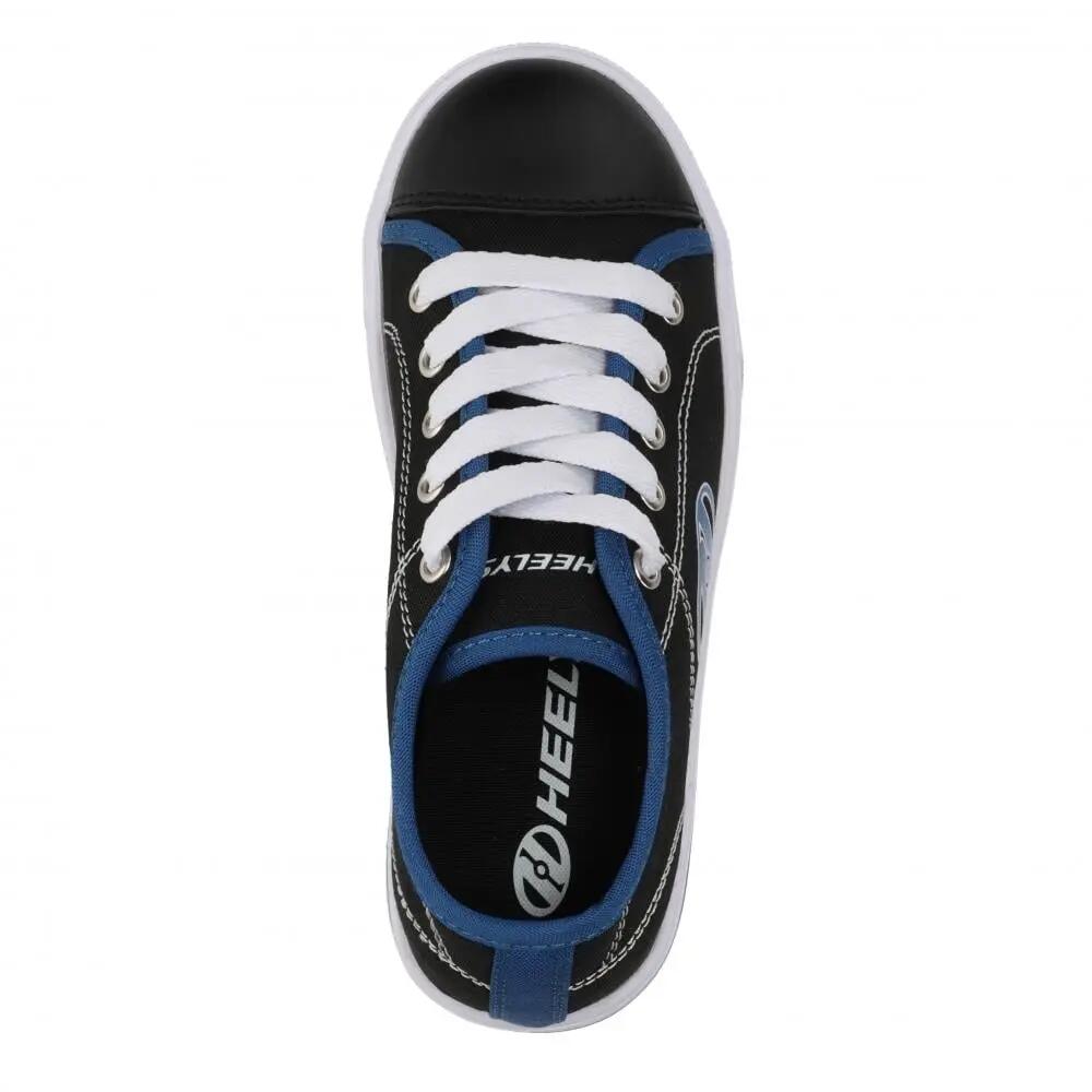 Heelys X2 Classic Black White Blue 3/4