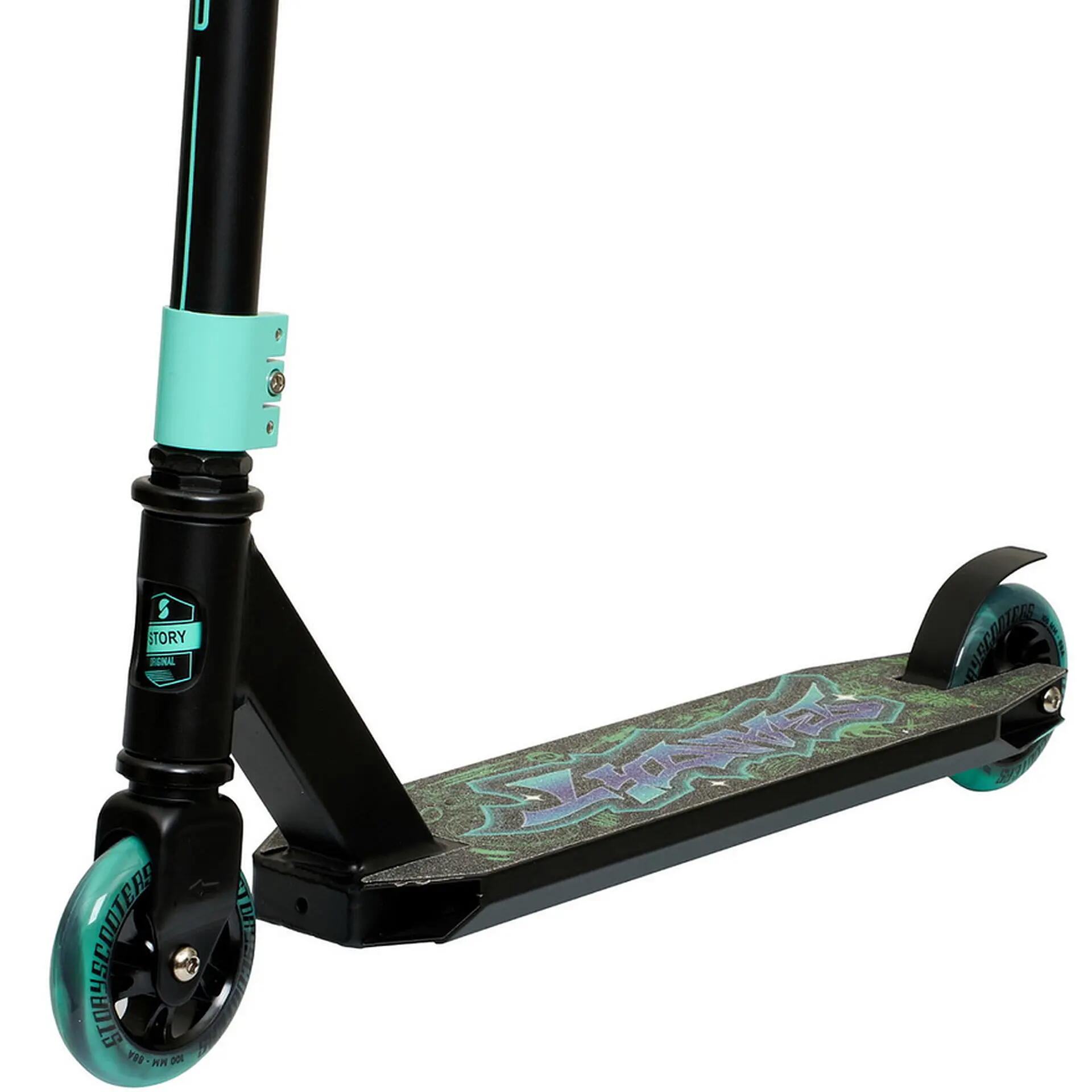 Trottinette de cascade Bandit DOS, couleur menthe 3/3