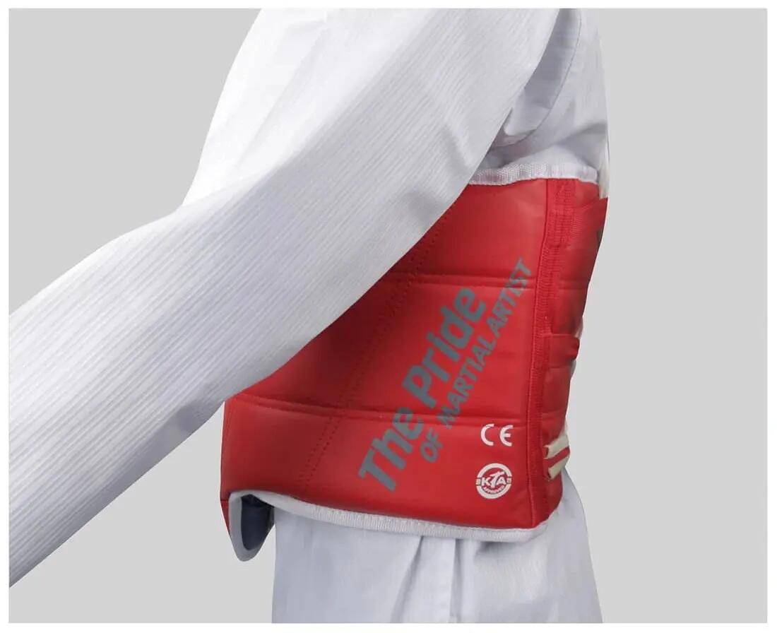 Dwustronny ochraniacz tułowia Taekwondo hugo MTX 2 Reversible KTA MOOTO 3/5
