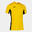 T-shirt manga curta Homem Joma Superliga amarelo preto