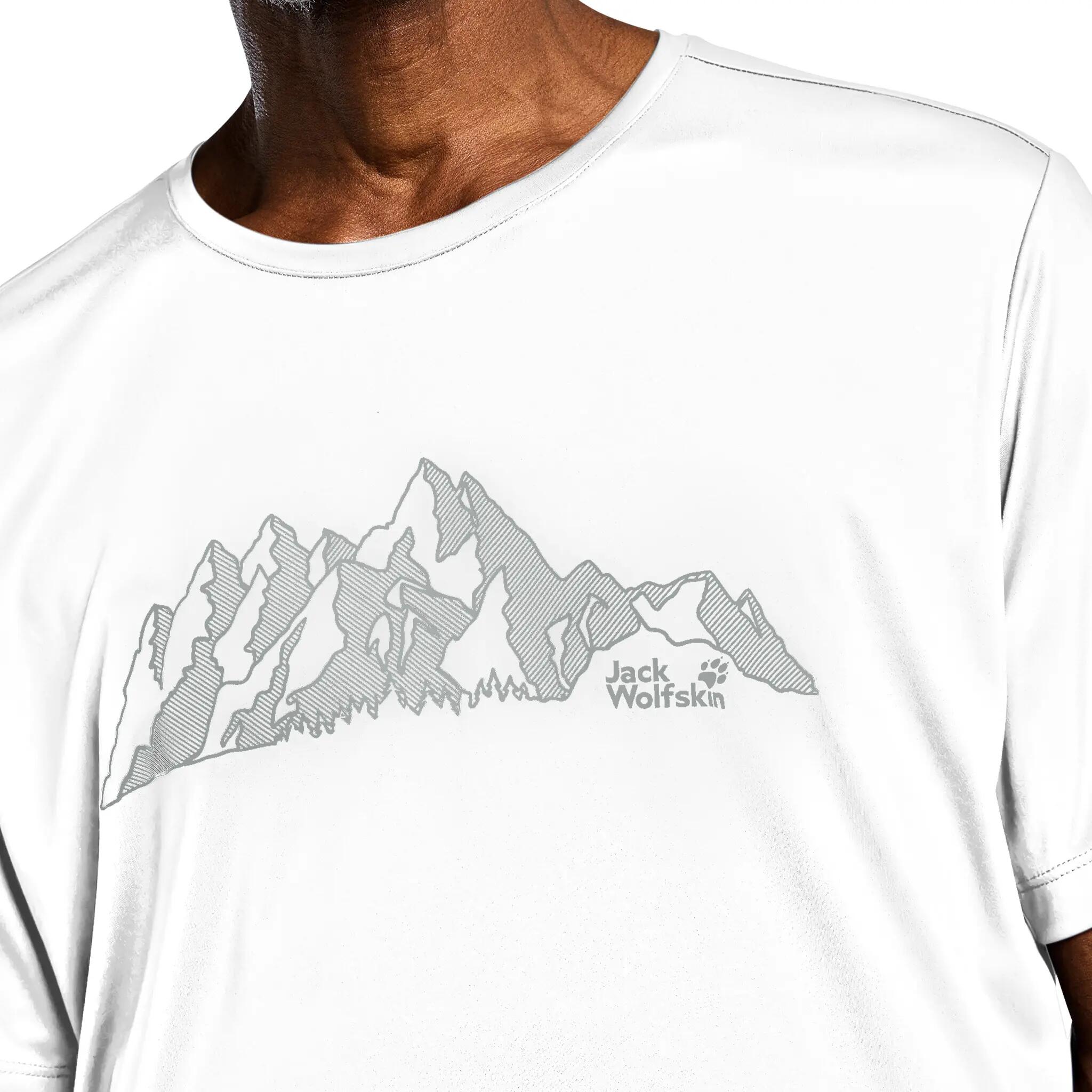 Funktionsshirt schnelltrocknend, geruchshemmend Herren - Peak Graphic T M 4/6