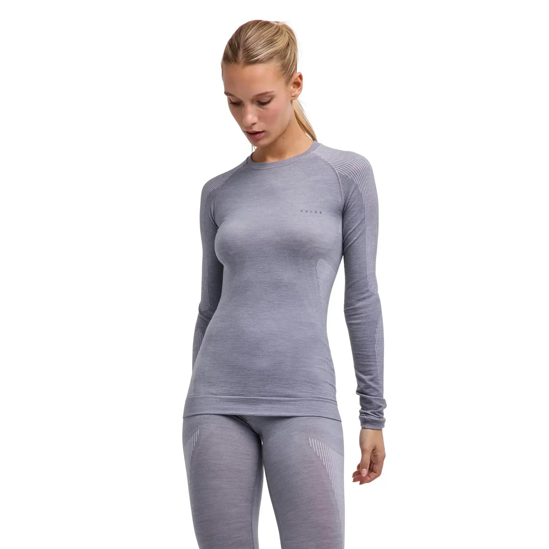 Damesonderhemd met lange mouwen Falke Wool-Tech Light 3/6