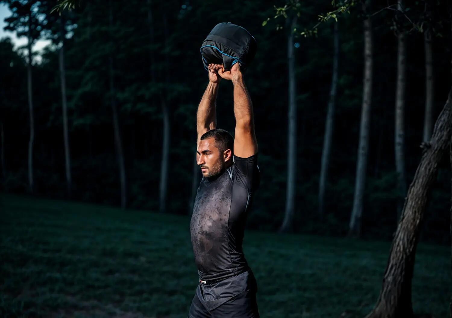 Kettlebell XBag system treningu balansu i siły dynamicznej DBX Bushido 4/7