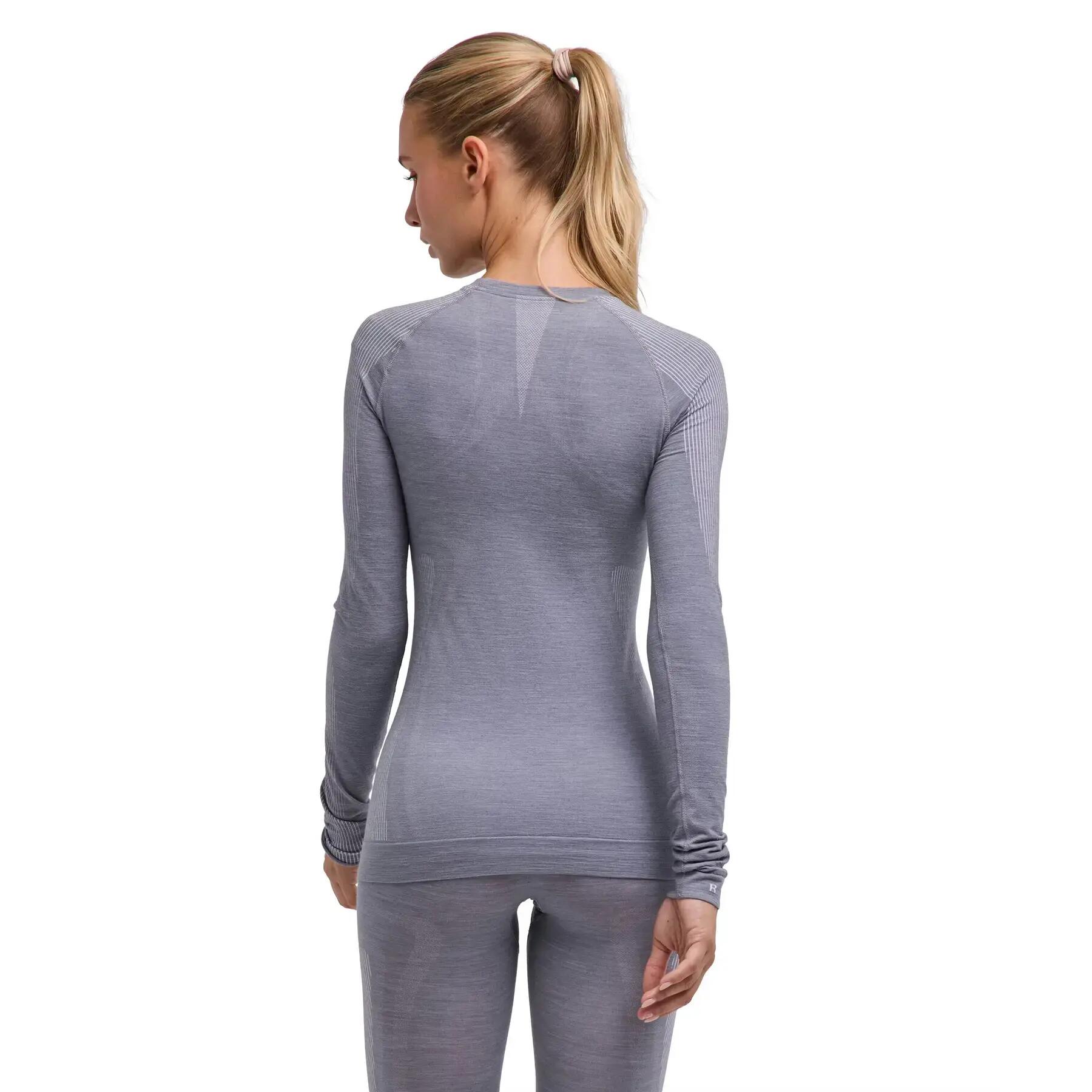Damesonderhemd met lange mouwen Falke Wool-Tech Light 2/6