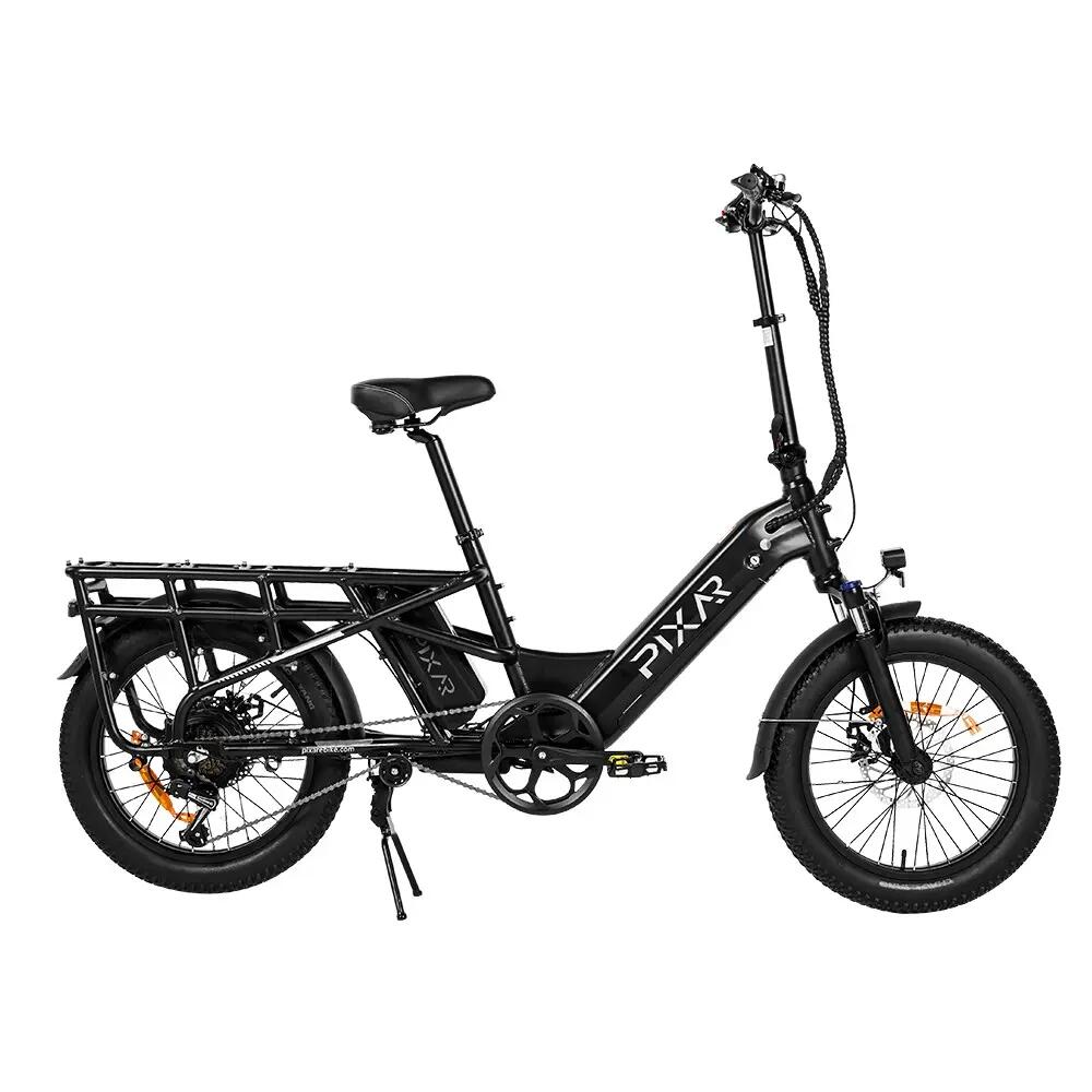 PIXAR Plus7 Longtail elektrische bakfiets 20 inch 500W 48V 10AH accu 2/6