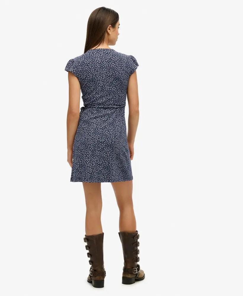 superdry Vestido envelope Athletic Essential em algodão com elastano 5/7