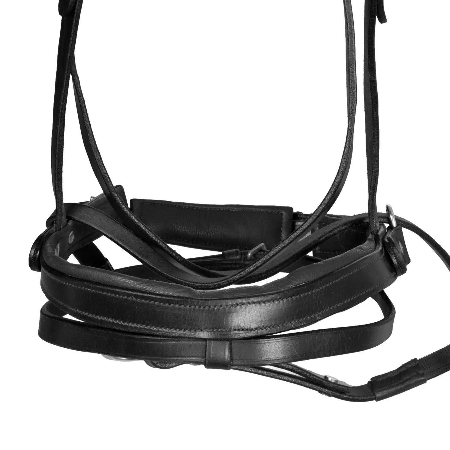 Testiera bitless pour horse ball avec rênes 5/7