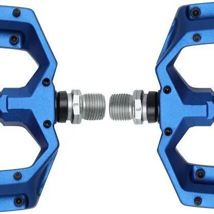 Pair of HT Components Spider AF03 Flat Pedals in Royal Blue